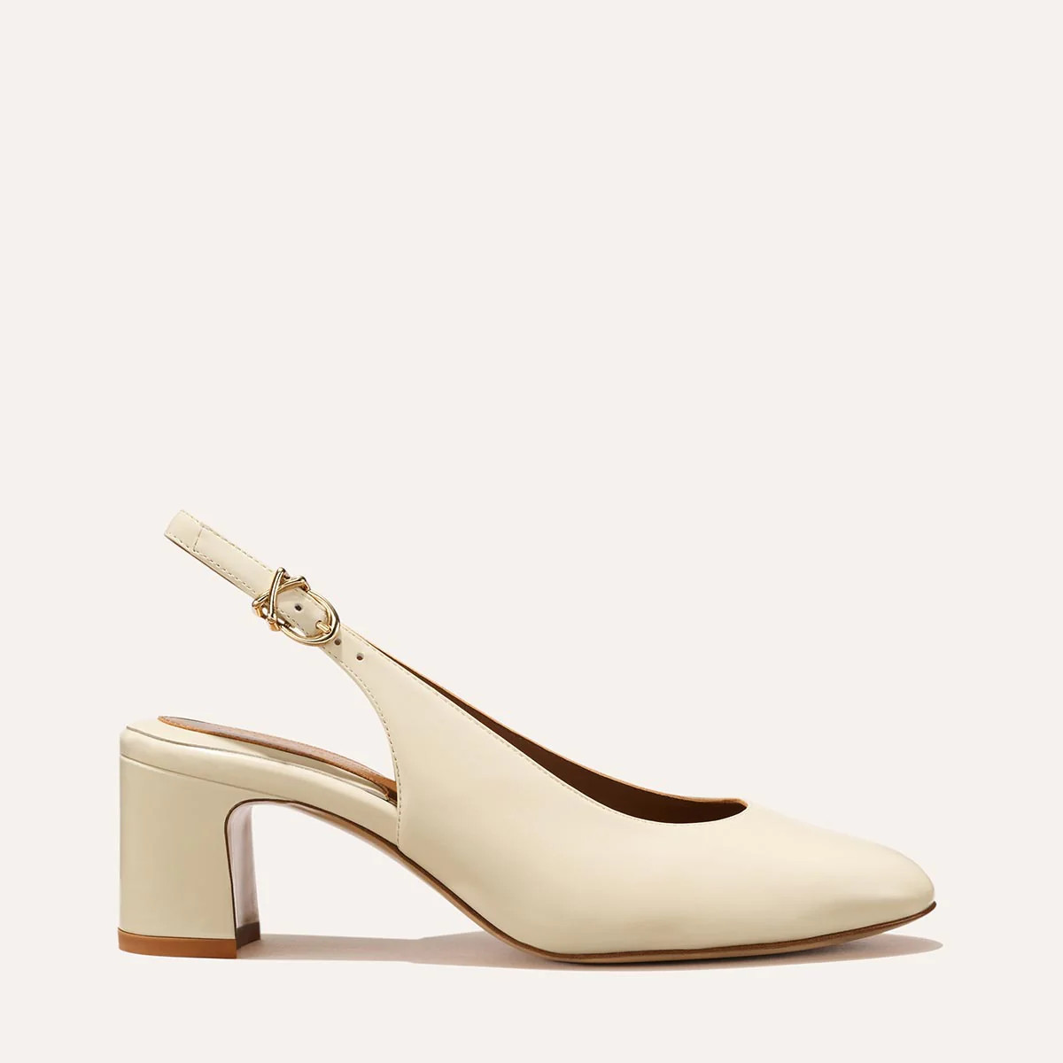 The Cluny Slingback - Cream Calf | Margaux