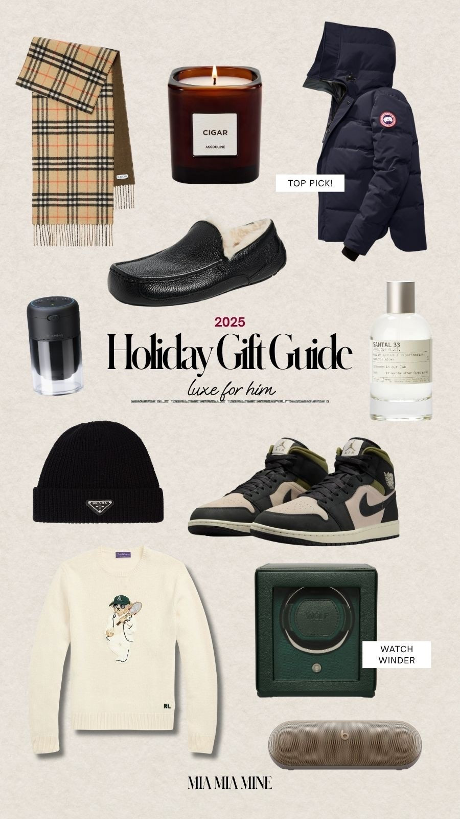 Holiday gifts for him, luxury gifts, gift guide for him 



#LTKHoliday #LTKMens #LTKGiftGuide