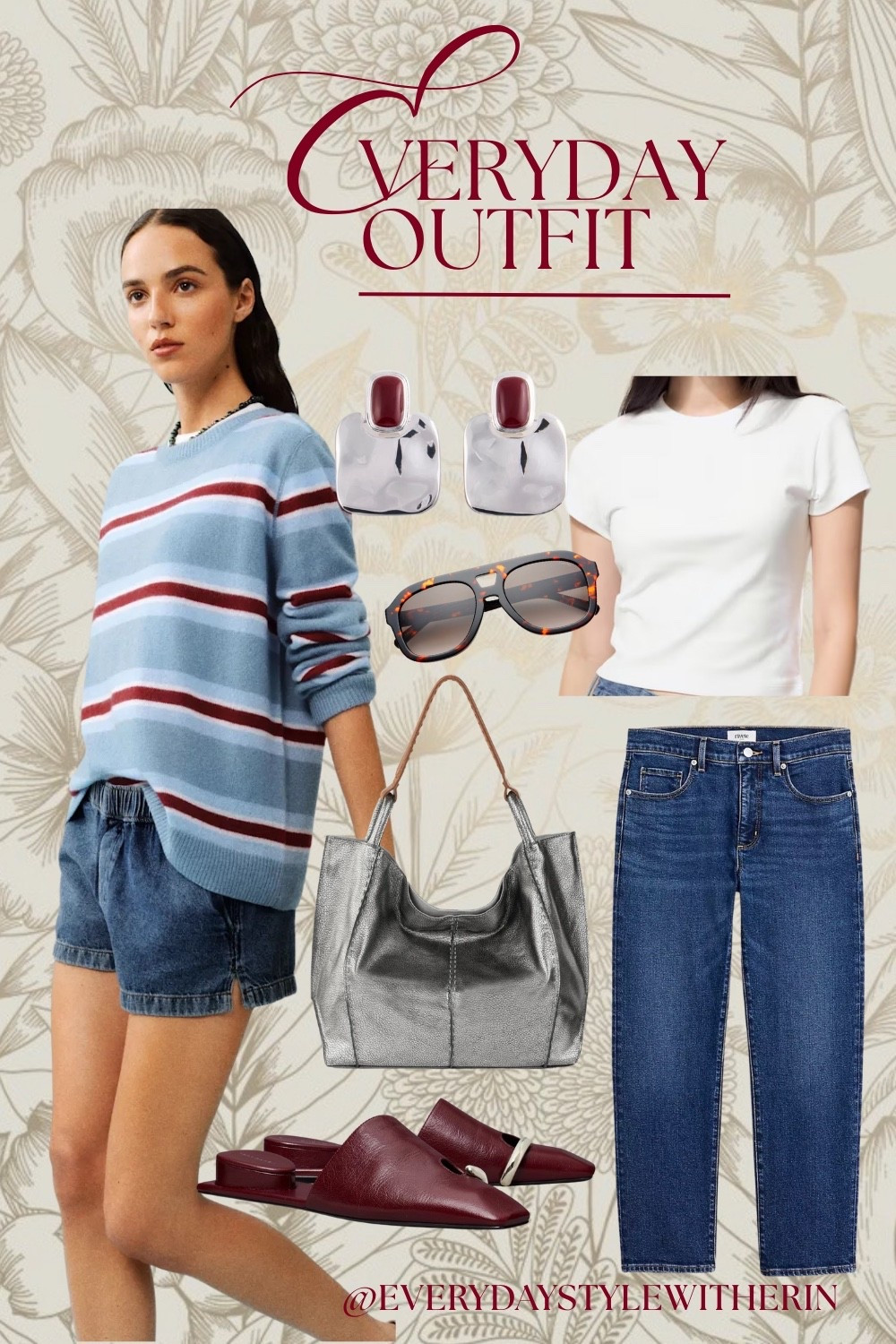 I’ve been eyeing this cashmere sweater and Tory Burch slides for months. Still haven’t purchased but figured I’d have fun building outfits with them. 

#LTKdayinmylife #LTKPetite #LTKootd