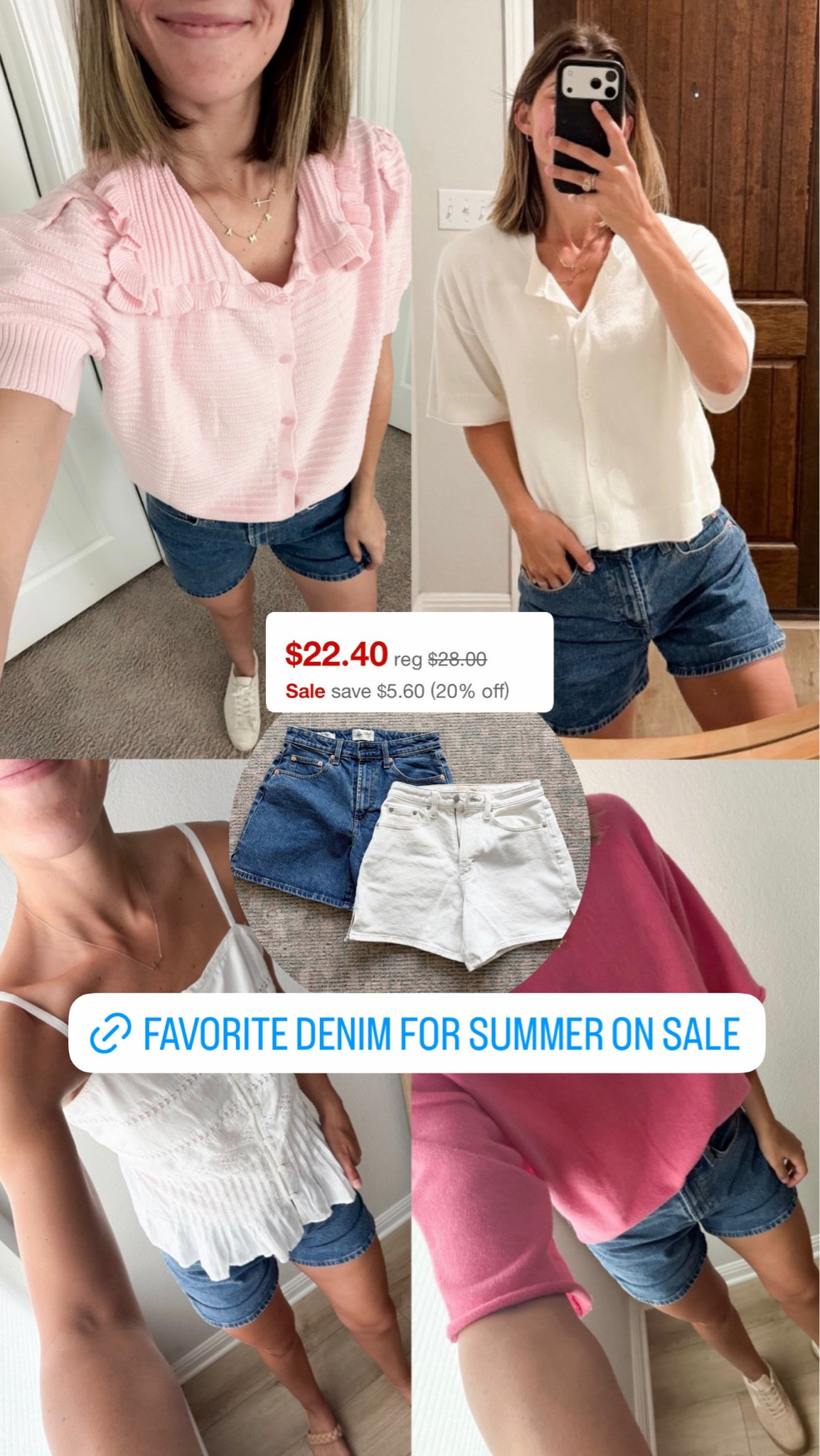 favorite summer shorts on sale! 😍
-
denim, denim shorts, sale alert, target viral denim shorts 

#LTKSaleAlert