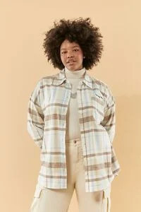 Plus Size Disney Plaid Mickey Mouse Jacket | Forever 21 | Forever 21 (US)