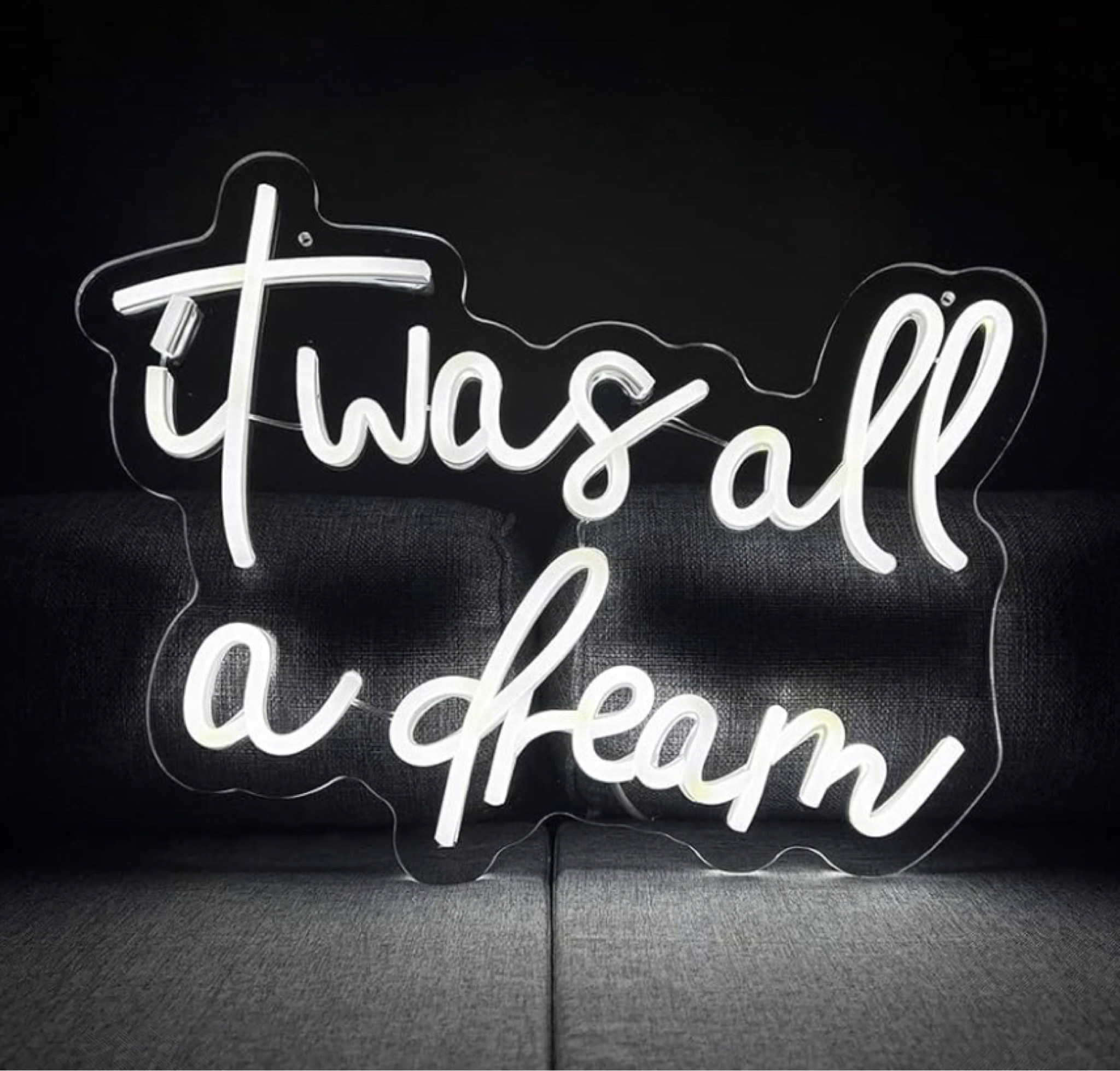 It was all a dream neon sign | under $35 
Room decor | apartment | 

#LTKfindsunder50 #LTKHolidaySale #LTKGiftGuide