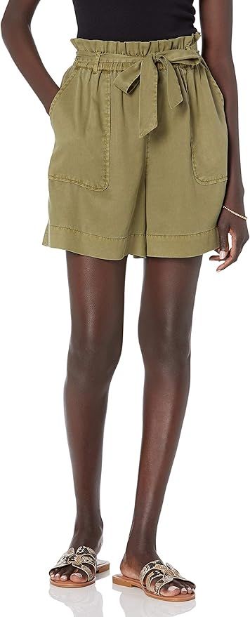 The Drop Women's Bailey Utility Belted Short | Amazon (US)