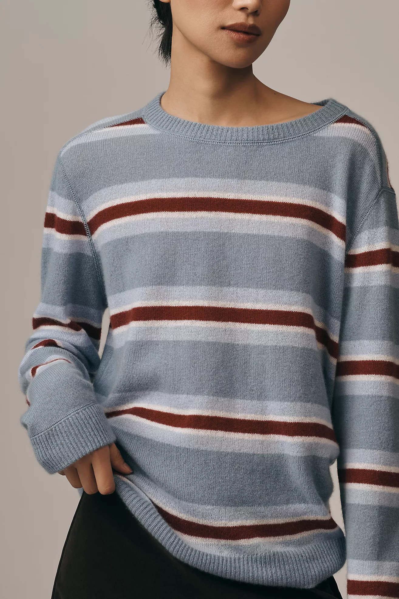 Reformation Cashmere Boyfriend Sweater | Anthropologie (US)