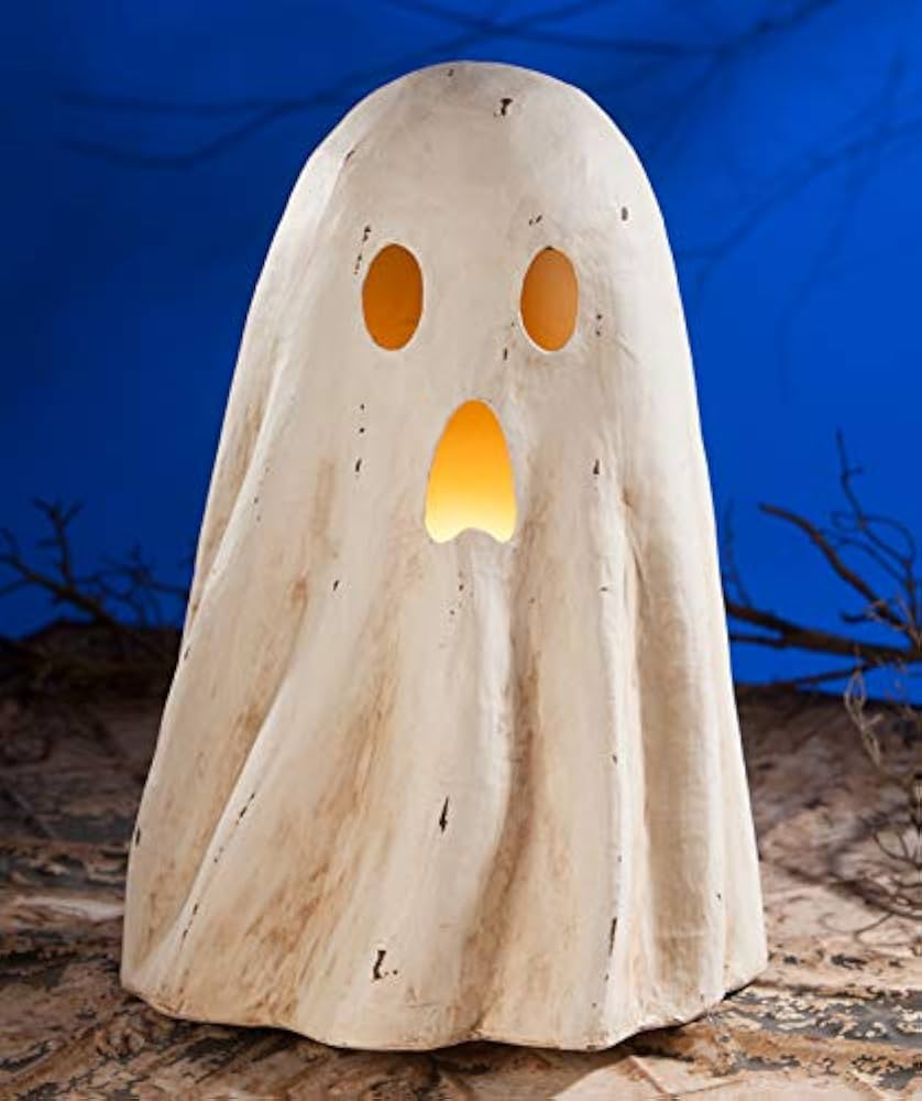 BETHANY LOWE Paper Mache Large Ghost Luminary | Amazon (US)