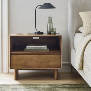 Anton Solid Wood Nightstand (28") | West Elm (US)