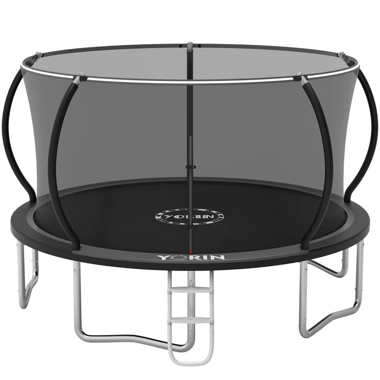 YORIN Trampoline, 14FT 16FT 12FT 10FT Trampoline with Enclosure Net, 1400LBS Trampoline for 6-7 K... | Walmart (US)