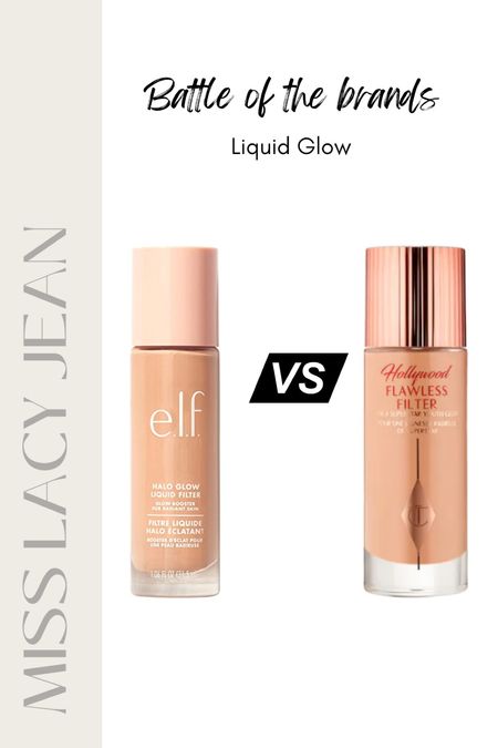 Save vs splurge 
Beauty finds
Liquid glow
Elf vs charlotte tilbury

#LTKbeauty #LTKunder50 #LTKFind