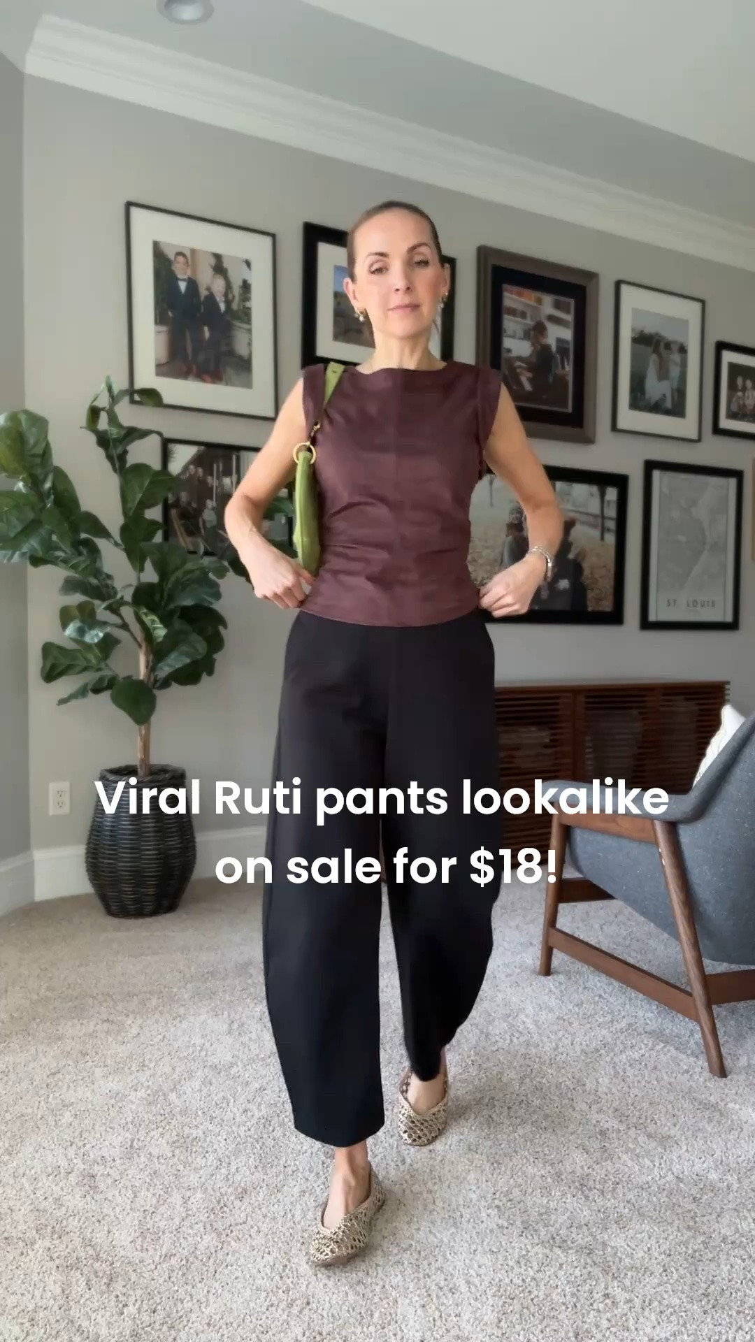These pants are similar to the viral Ruti pants. I’m wearing a size small, but they run a little bit big. If you’re in between sizes, size down. @Target￼￼