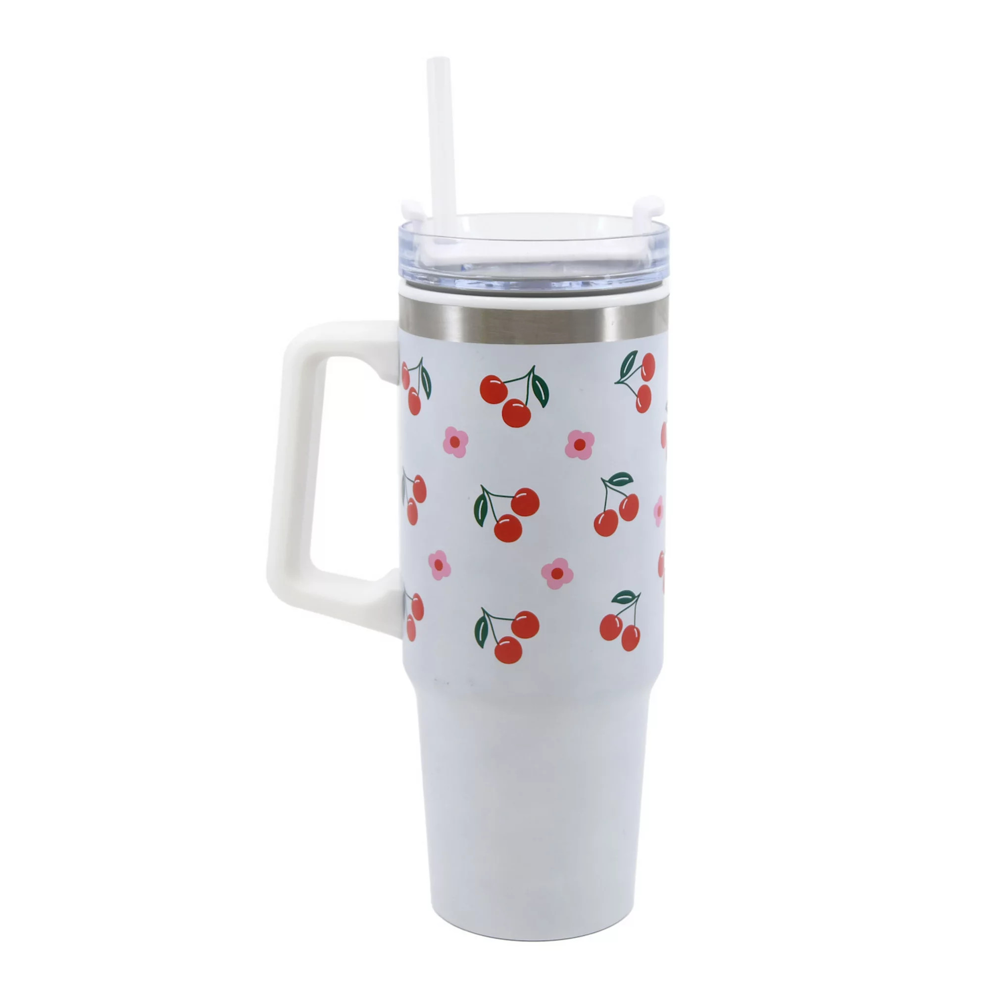 New View Gifts & Accessories 30-oz. Cherry Print Tumbler | Kohl's