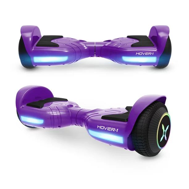 Hover-1 Rocket Hoverboard w/ LED Headlights, 7 MPH Max Speed, 160 lbs Max Weight, 3 Miles Max Dis... | Walmart (US)