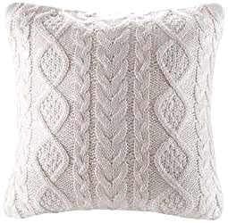 DOKOT Knit Throw Pillow Cover Decorative Cable Braid and Diamond Knitting Square Warm Cushion Cov... | Amazon (US)