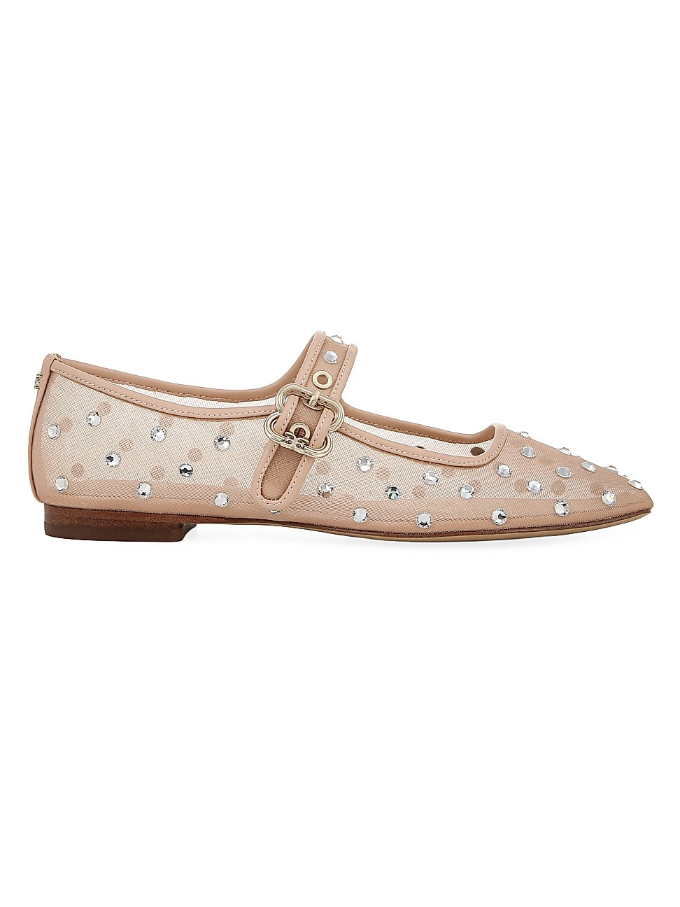 Women's Michaela Shimmer Mary Jane Flats - Vintage Pink - Size 6.5 | Saks Fifth Avenue