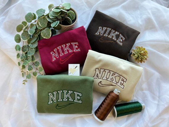 Custom Embroidered Sweatshirt  Inspired Retro Vibes Classic  | Etsy | Etsy (US)