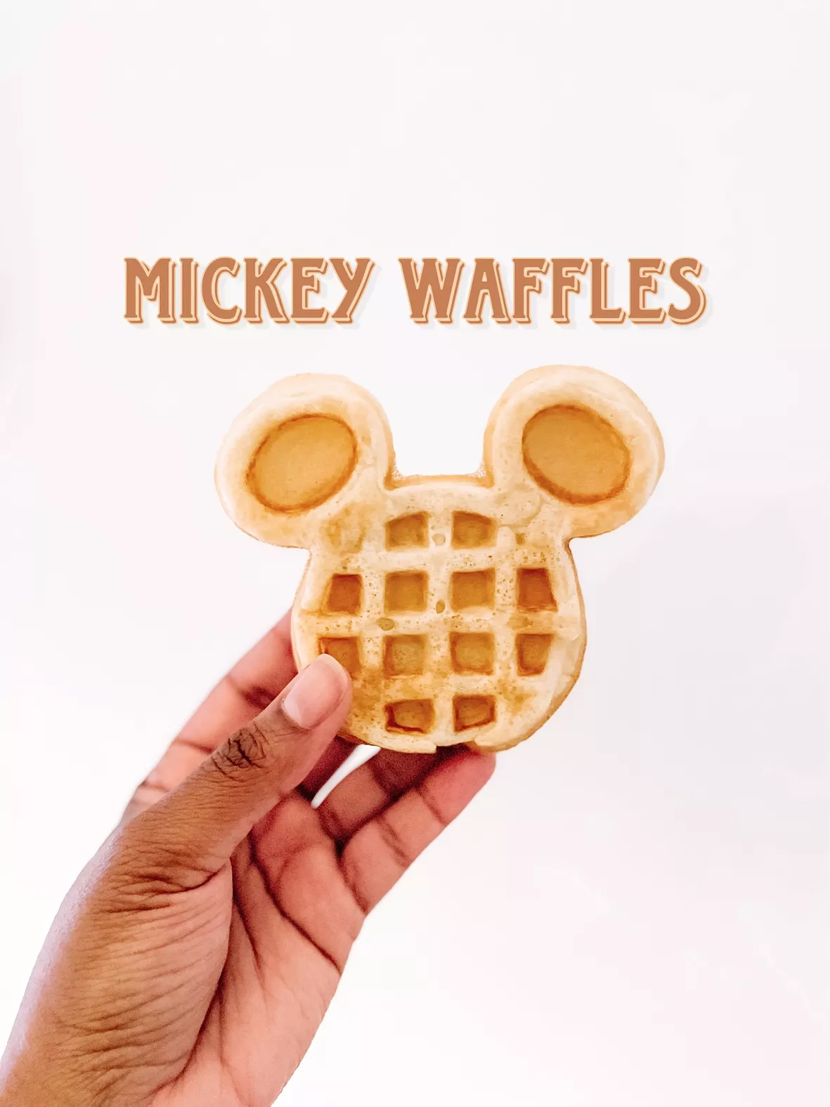 Mickey Mouse MIC-62 Double Flip Waffle Maker : : Cuisine