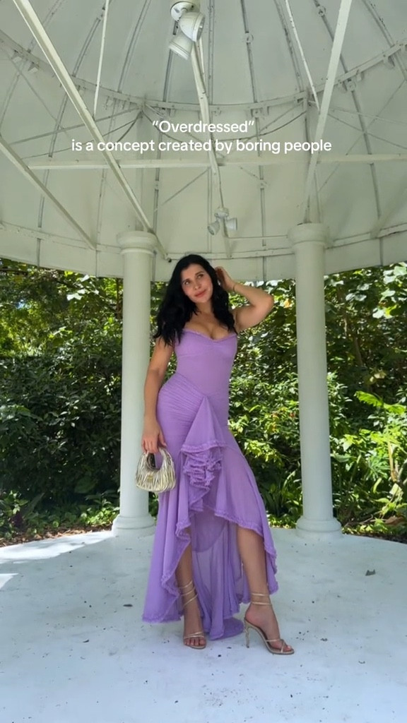 House of CB lavender flare flirty maxi gown dress, perfect wedding guest outfit or prom dress 💜

#LTKWatchNow #LTKParties #LTKWedding