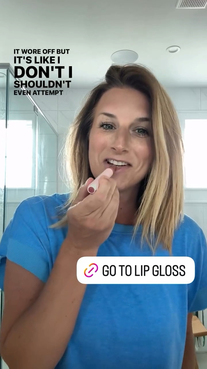 My favorite lip gloss to finish my easy look! 

#LTKdayinmylife #LTKBeauty #LTKmomlife
