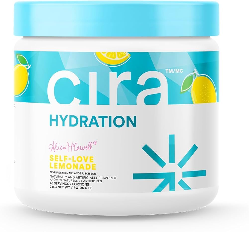 Hydration Electrolyte Powder for Women (45 Servings) - Cira x Alicia McCarvell's Electrolyte Drin... | Amazon (CA)