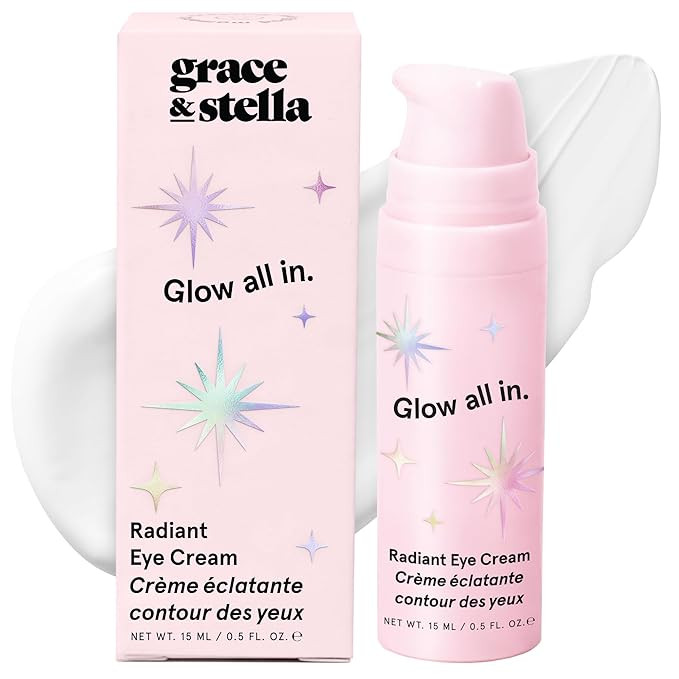 grace & stella Retinol & Caffeine Under Eye Cream Anti Aging - Travel Essentials - Hydrating Crea... | Amazon (US)