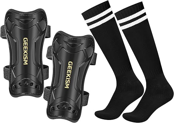 Soccer Shin Guards for Youth Kids Toddler, Protective Soccer Shin Pads & Sleeves Equipment - Foot... | Amazon (US)