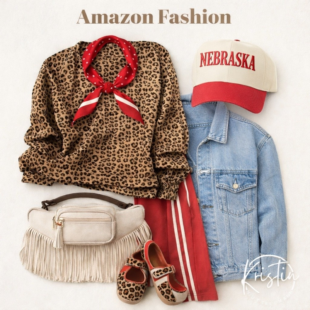 @amazonfindsandfashion 

Amazon fashion with a western twist ❤️
Leopard + red is one of my favorite combos, and every piece here is an easy Amazon find. Fun, comfy, and perfect for everyday wear with personality.

#LTKAmazon
#AmazonFashion
#WesternStyle
#AffordableOutfits
#MomStyle
#CasualChic
#KristinNuttelman
#EverydayLooks


#LTKselfcare #LTKootd #LTKmomlife