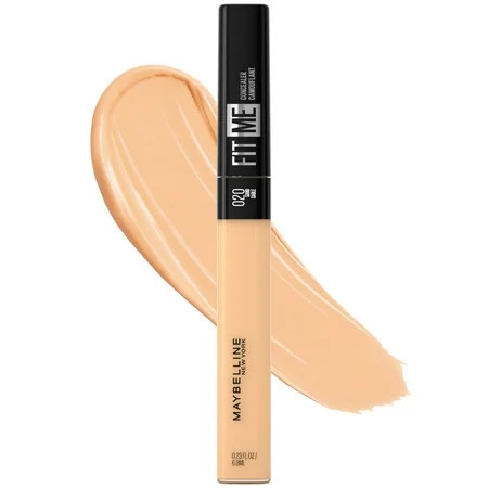 Maybelline Fit Me Liquid Concealer Makeup Natural Coverage Oil-Free Sand 0.23 fl oz | Walmart (US)