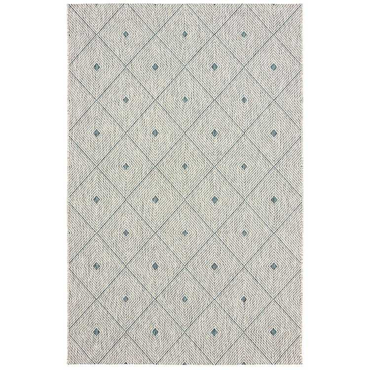 Solitaire Sun Shower Outdoor Area Rug, 7x9 | Kirkland's Home