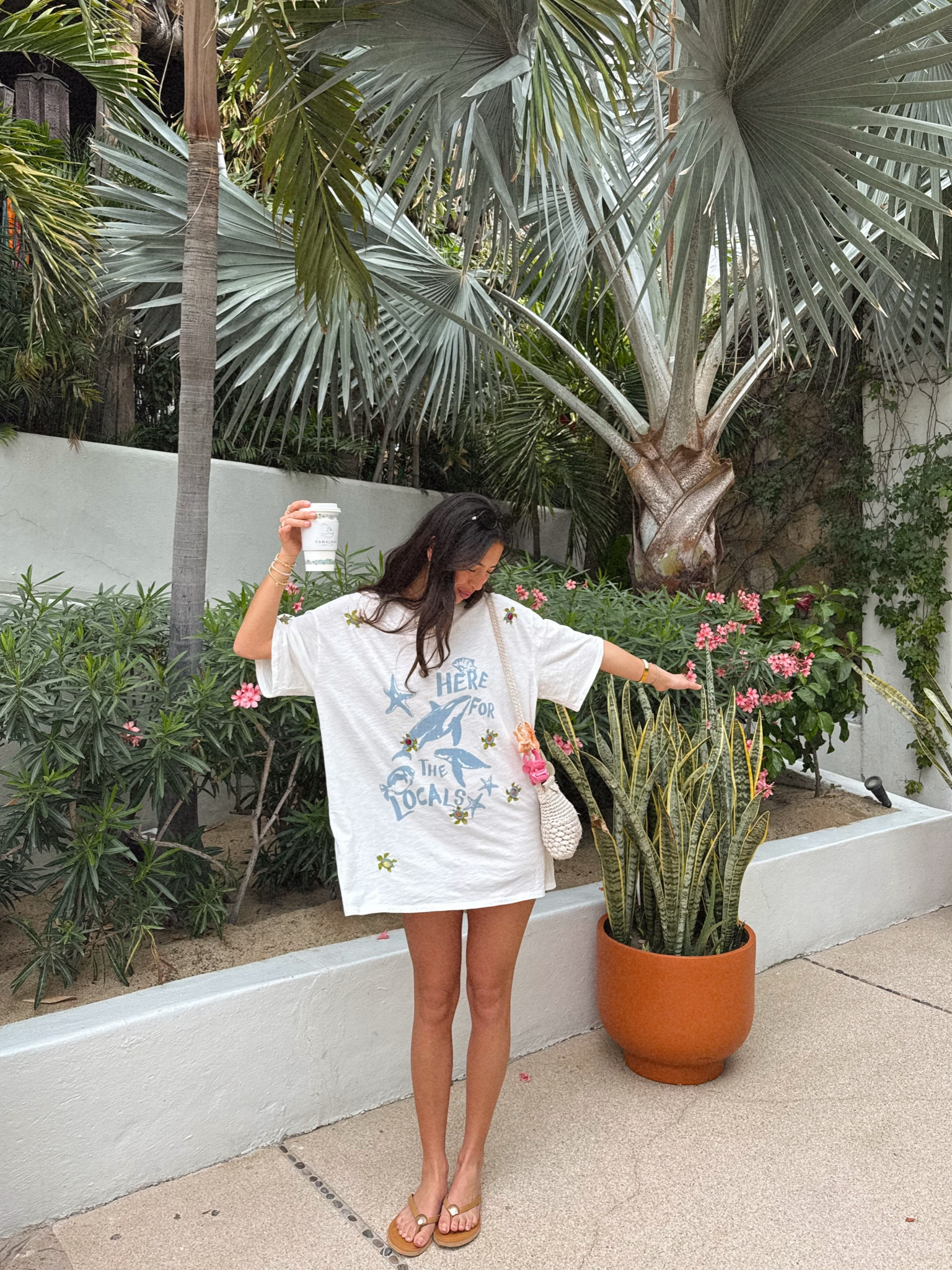 The cutest vacation/pool cover up or jet top! I am obsessed with this top & the detailing of the beaded turtles🥹🐢✨ 

#LTKTravel #LTKootd