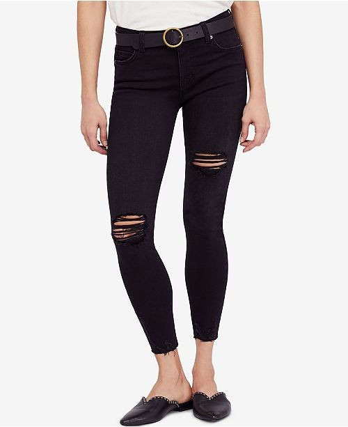 Shark Bite Skinny Jeans | Macys (US)