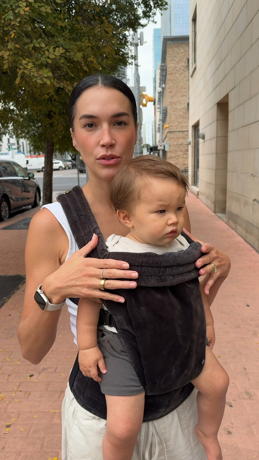 the amount of times I use this baby carrier daily makes it worth the investment. Top quality materials and so much back support. He took his naps in here as a newborn and I would still be able to do things around the house hands free. I wear it in the airport and you don’t have to take it off to go through security. 

#LTKVideo #LTKFamily #LTKBaby