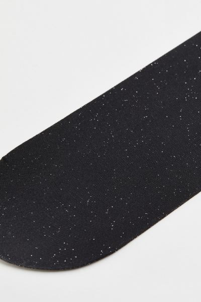 40 Denier Glittery Tights - Black - Ladies | H&M US | H&M (US + CA)