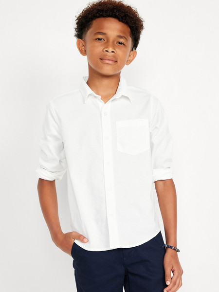 Lightweight Oxford Uniform Shirt for Boys | Old Navy (CA)