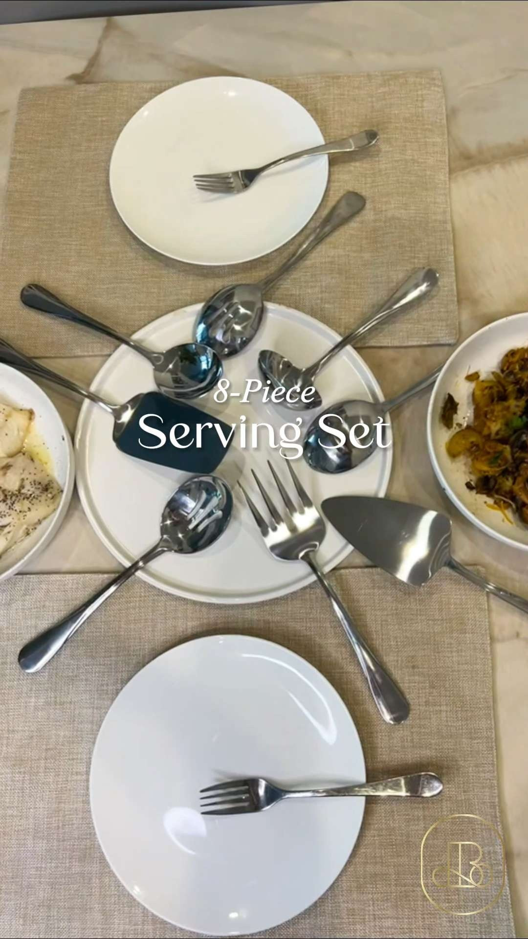 Say goodbye to mismatched serving pieces and hello to Mikasa excellence! 🌟  Crafted from premium 18/10 stainless steel, this 8-piece set is rust-resistant and dishwasher safe, making cleanup as easy as the meal prep. Great gift ideas for housewarmings, bridal showers, or anyone looking to upgrade their kitchen "basics" to something truly gourmet! 🥂 

#Mikasa #HomeHosting #TableSetting #GourmetBasics #KitchenEssentials
 #LTKfoodie #LTKHome