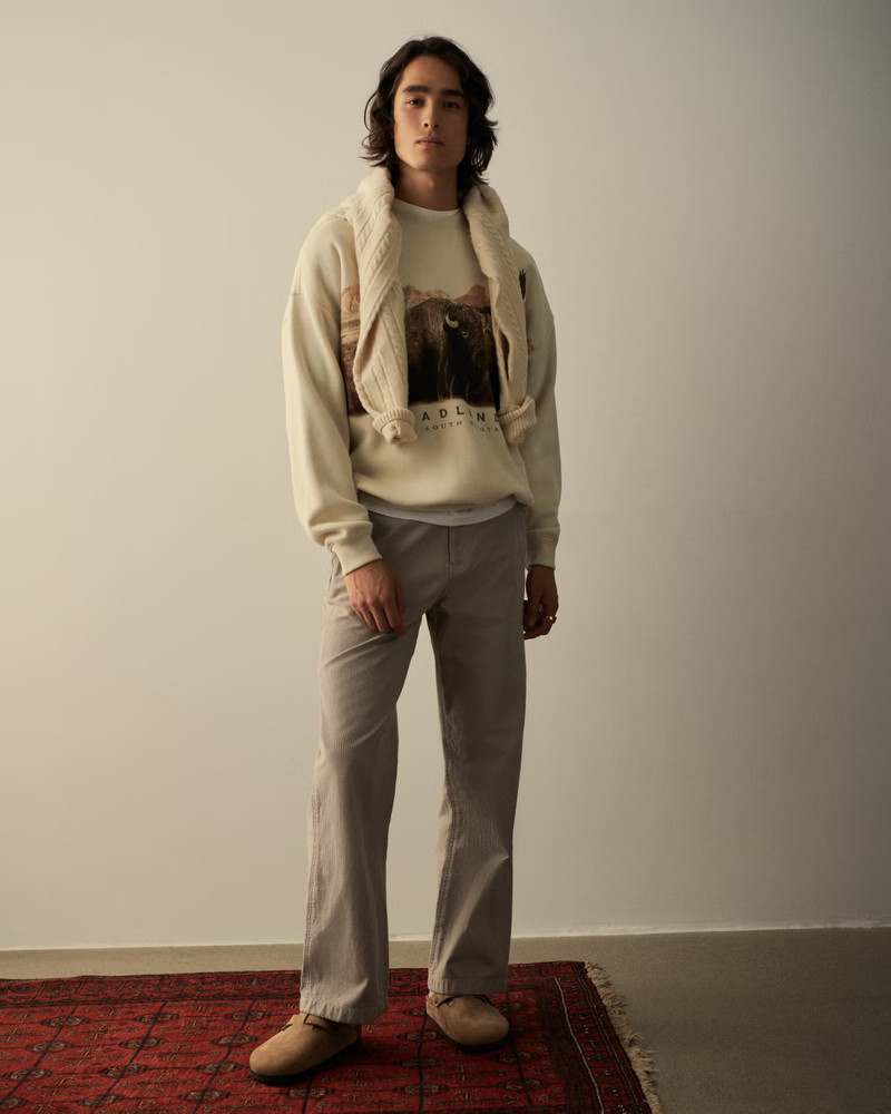 Baggy Workwear Pant | Abercrombie & Fitch (US)