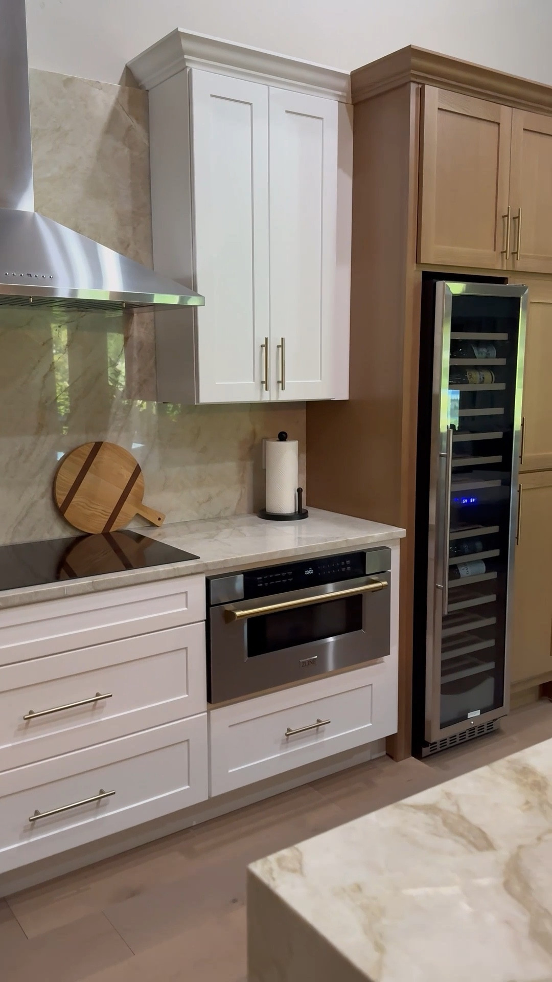 Kitchen decor, kitchen renovation, kitchen appliances, home renovation, wine refrigerator 

#LTKHome #LTKstorytime #LTKdayinmylife