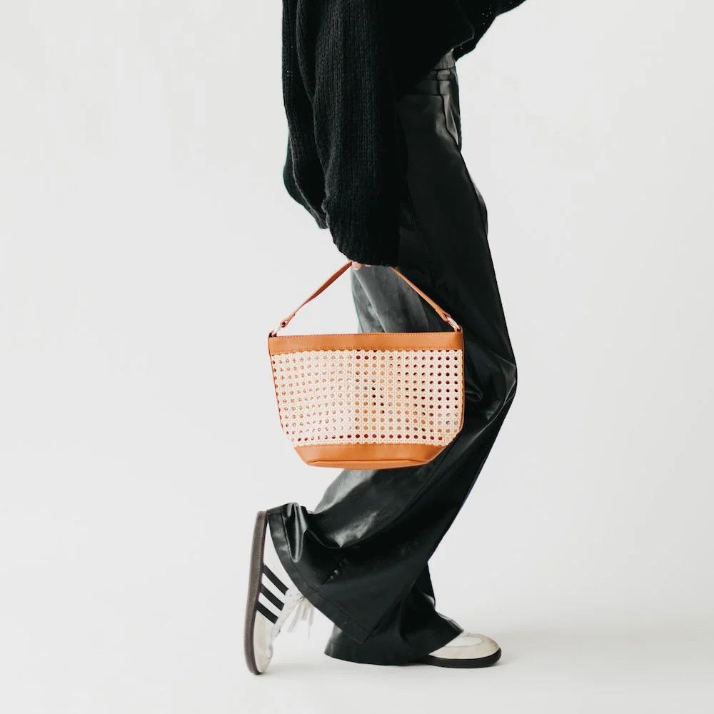 Bryce Woven Bucket Bag | Pretty Simple