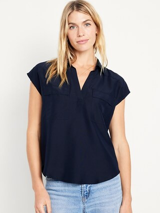 Dolman-Sleeve Utility Top for Women$21.99$34.9930% Off! Price as marked.64 Ratings Image of 5 sta... | Old Navy (US)