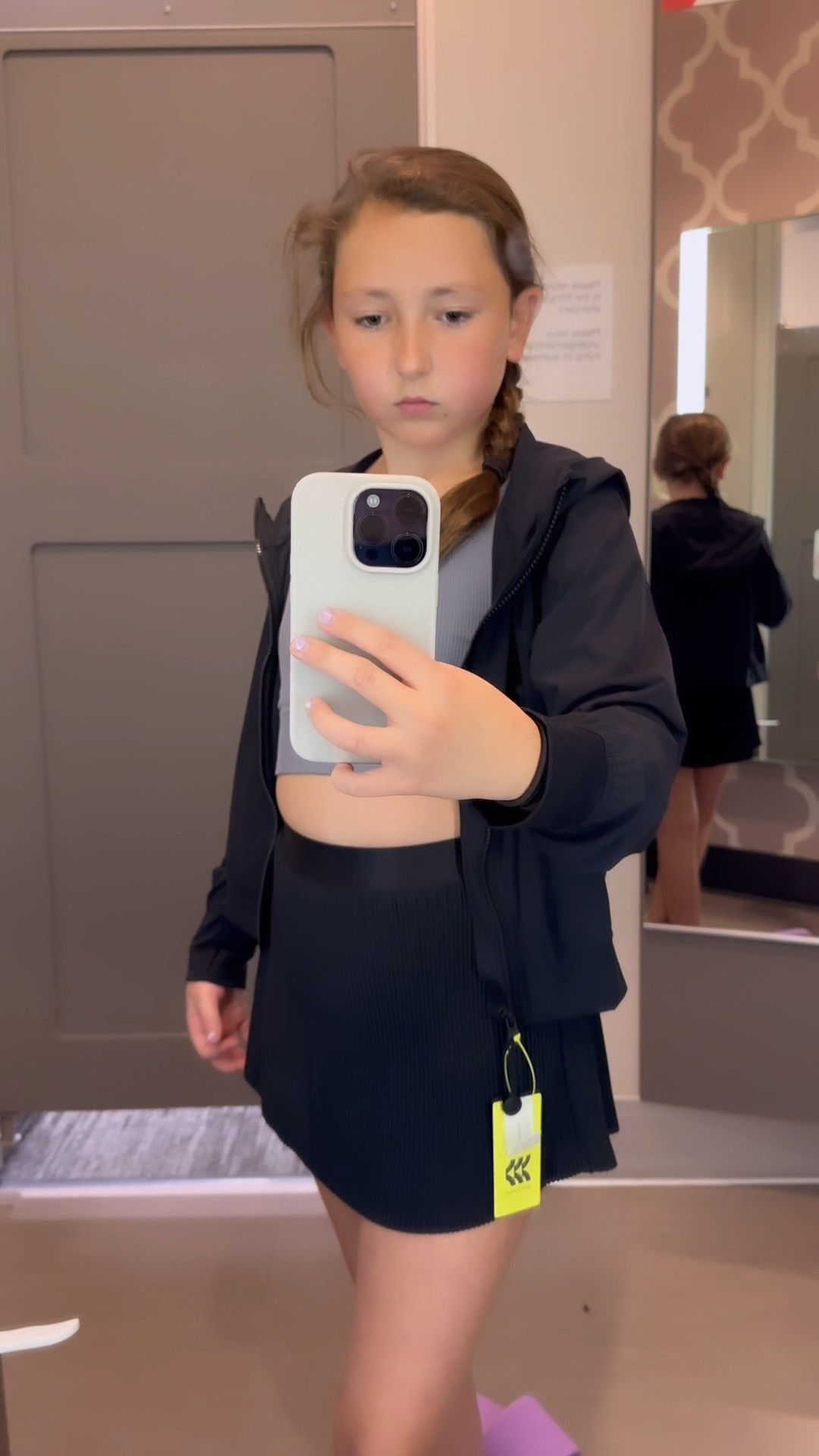 A trip to Target for school supplies had us wondering over to the girls’ section and Sloan picked out 3 cute sets for back to school… the best news is that it’s all 30% off this week with Target Circle. 

white sweat suit short set with black tank

black pleated skort with gray top from the women’s section (just bought in xxs) and black activewear hooded zip up jacket

skort and zip up sweatshirt in the prettiest washed green color (also love the lilac color the set comes in!)

Teen fashion, pre teen fashion, activewear sets, girls fashion, girls clothes, back to school fashion for girls



#LTKBacktoSchool #LTKKids #LTKSaleAlert