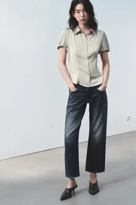 SATIN SHIRT | Zara UK