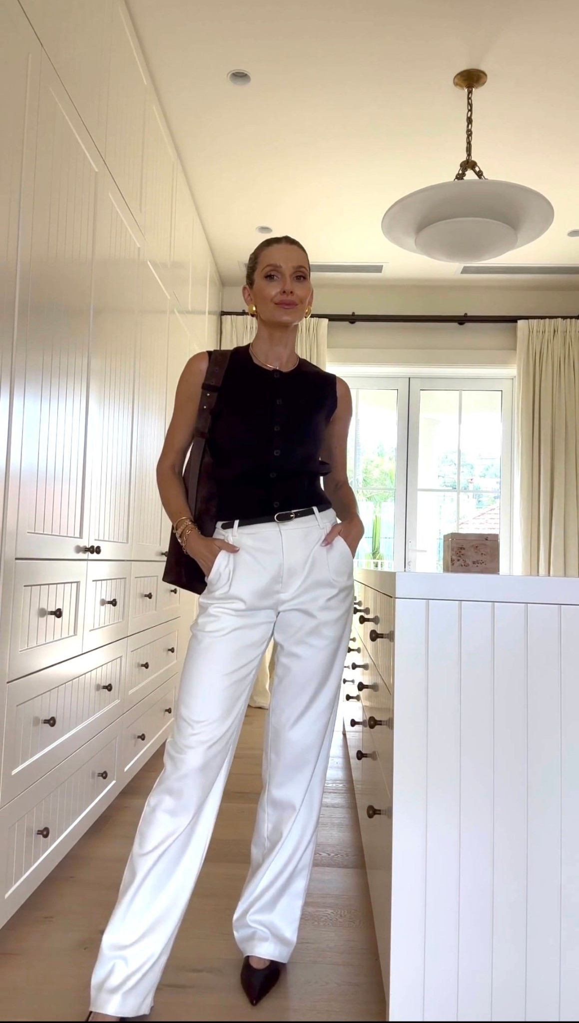 What is wear to a meeting or a lunch - with my new go-to Strathberry bag  

#LTKworkwear #LTKaustralia #LTKautumn