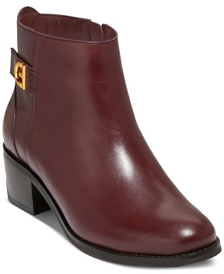 Women's Holis Logo Side-Buckle Booties | Macy's