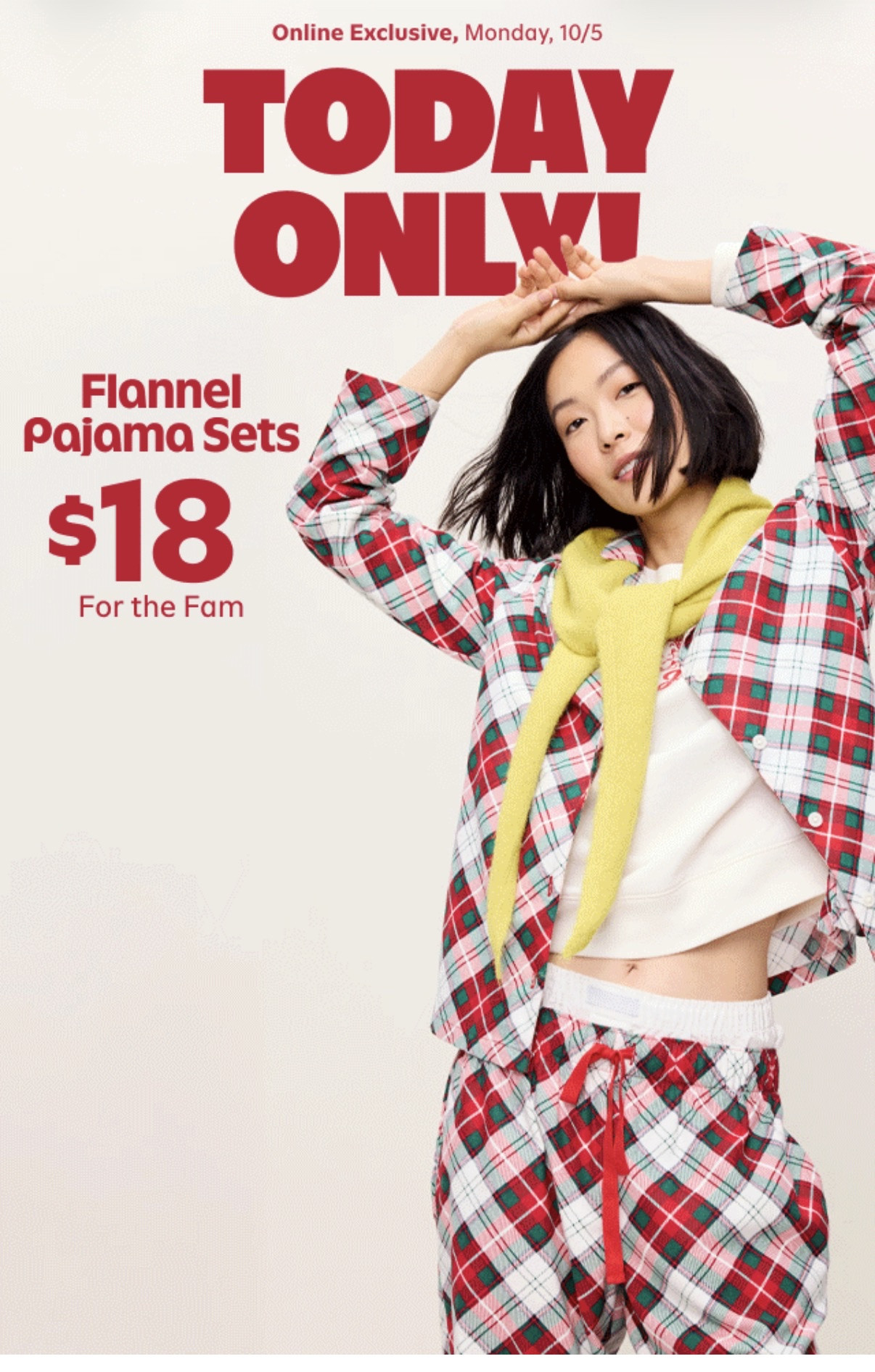 OLD NAVY DEAL OF THE DAY! 🎄❤️🔥

BABY, $18 FLANNEL CHRISTMAS PAJAMAS?! 😍🎅🏽

THIS IS YOUR SIGN TO STOCK UP! Old Navy has the CUTEST flannel Christmas pajamas for just $18, and you already know I’m trying to get the whole family matching! 😂🎄

I linked them on my LTK! 🛍️

#OldNavy #ChristmasPajamas #FamilyPajamas #LTKFinds

#LTKSeasonal #LTKSaleAlert #LTKmomlife