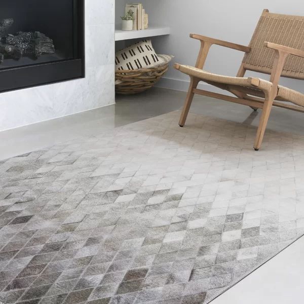 Rogers Power Loom Gray Rug | Wayfair North America