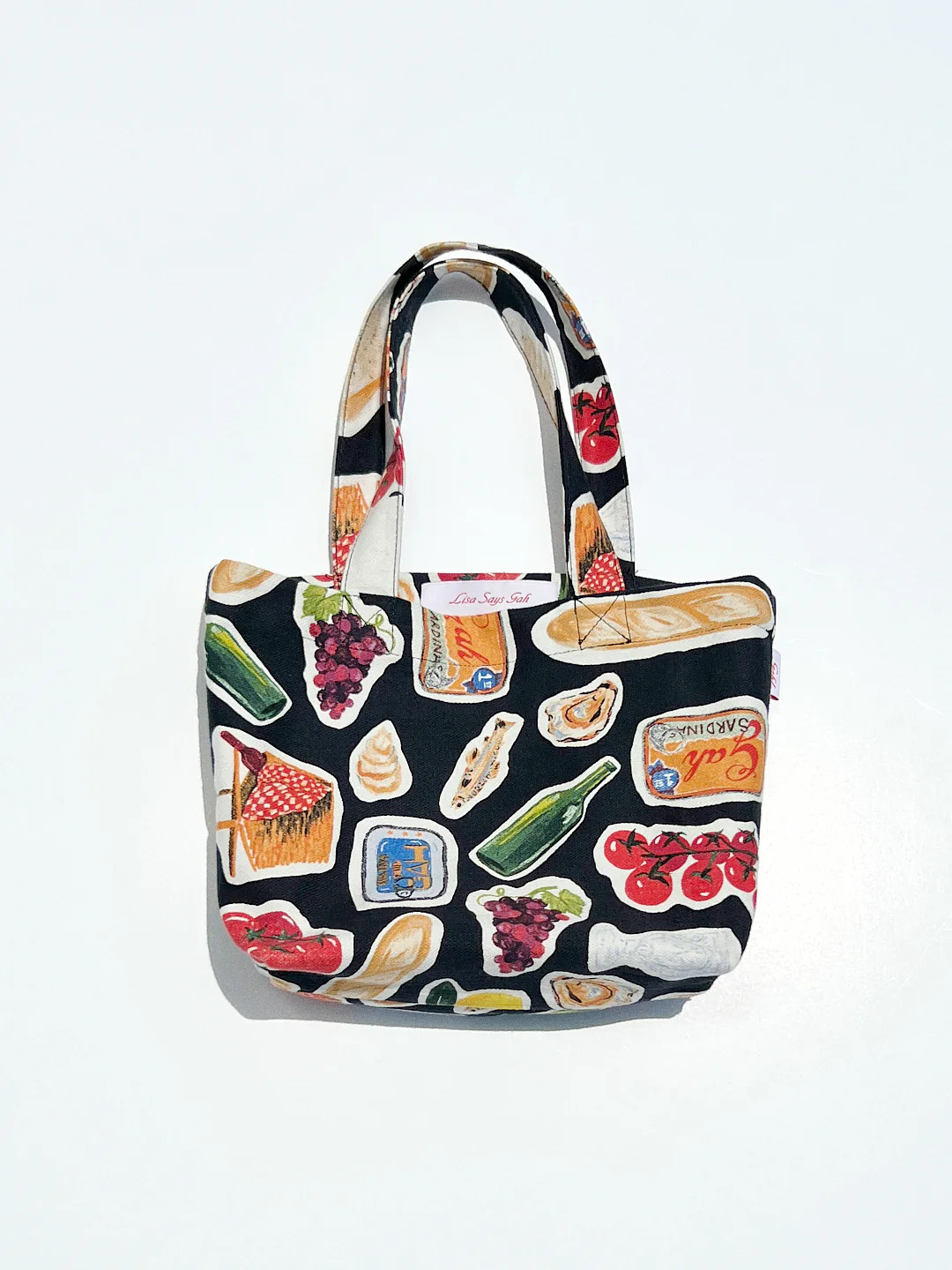 Baby Tote - Italian Summer Black | Lisa Says Gah