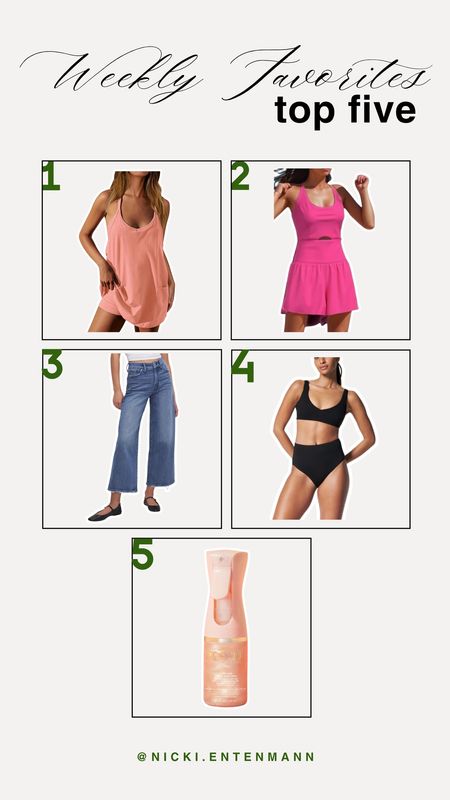 Our Friday favorites! We are all loving the athleisure from Amazon and I’m calling it now, the Spanx swim is gonna be the swimsuit of the summer!

Our favorites, best sellers, most loved, amazon fashion, Amazon fitness, Spanx swim Kopari sunscreen, wide leg pants 

#LTKSeasonal #LTKbeauty #LTKstyletip