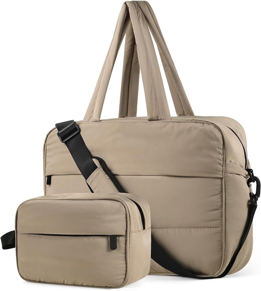 MINKARS Weekender Bag, Travel Duffel Bag | Amazon (US)
