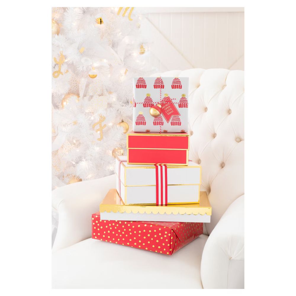 Sugar Paper Red and Gold Gift Packaging Collection | Target
