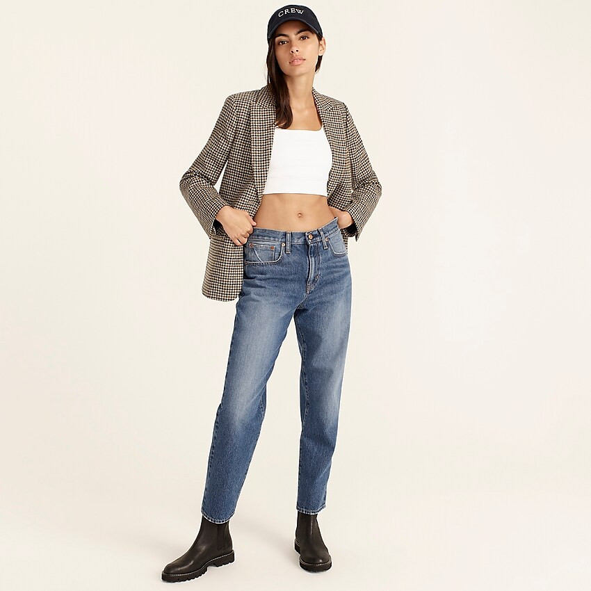 Slouchy boyfriend jean in Bright Indigo wash | J. Crew US