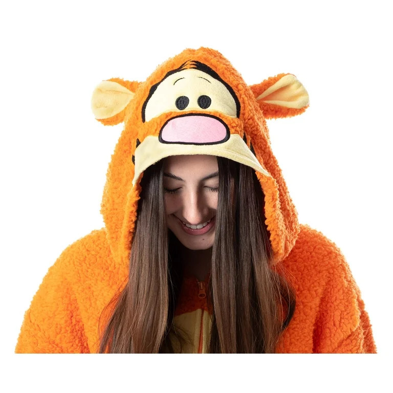 Disney Winnie The Pooh Adult Tigger Costume Plush Kigurumi Union Suit Pajama XL | Walmart (US)