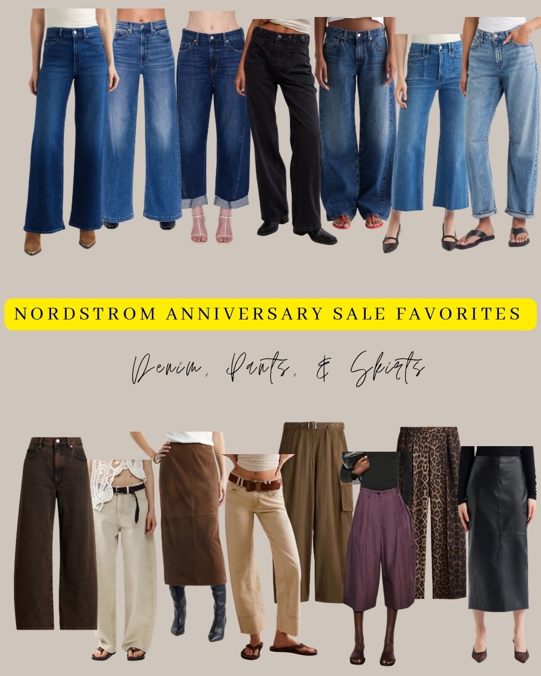 Nordstrom anniversary sale, favorites: denim, pants, and skirts!

#nordstromanniversarysale #nsale #nsale2026